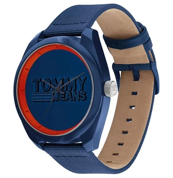 Laikrodis TOMMY HILFIGER 1792041. Kwarcowy, Kolor mėlyna. Mężczyzna.
