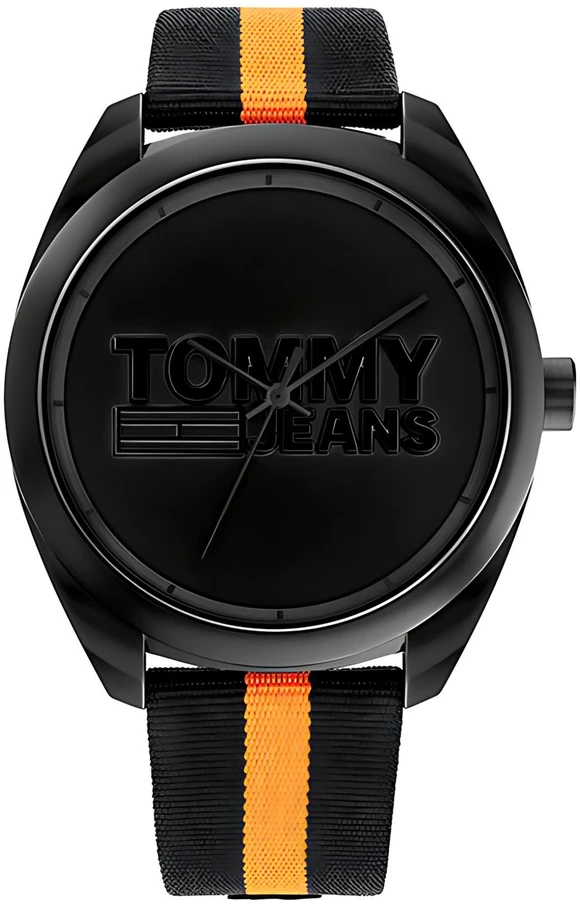 Laikrodis TOMMY HILFIGER 1792042. Kwarcowy, Kolor juoda. Mężczyzna.