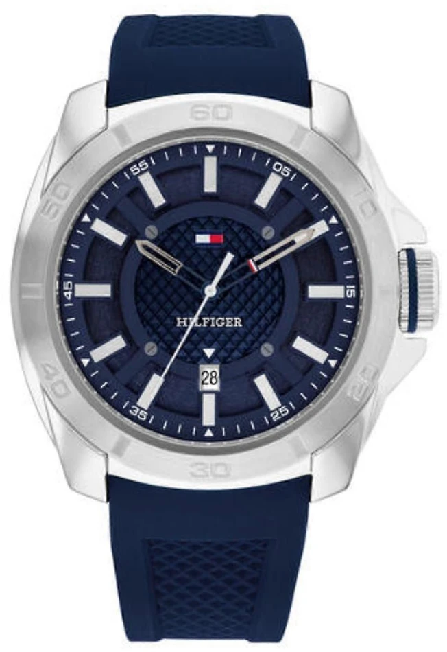 Laikrodis TOMMY HILFIGER 1792134. Kvarcas, Spalva mėlyna. Žmogus.