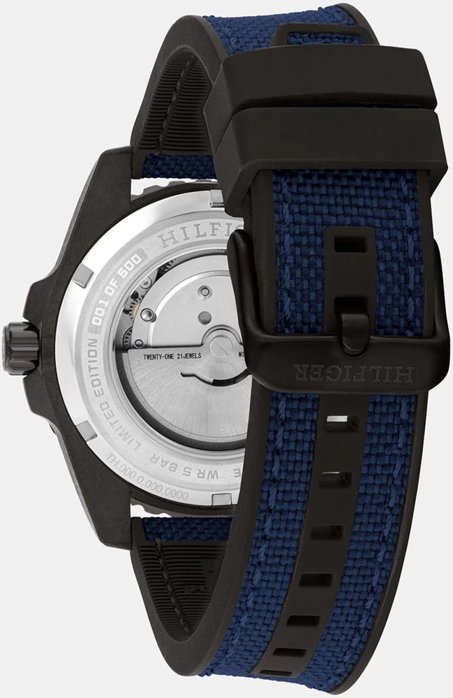 Laikrodis TOMMY HILFIGER 1792160. Automatyczny, Kolor mėlyna. Mężczyzna.