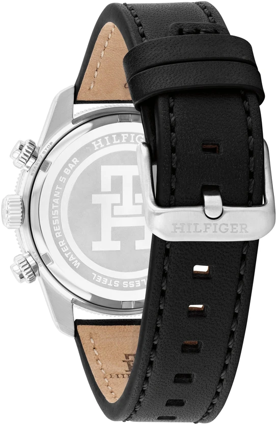 Laikrodis TOMMY HILFIGER 1792162. Kvarcas, Juoda Spalva. Vyriški.