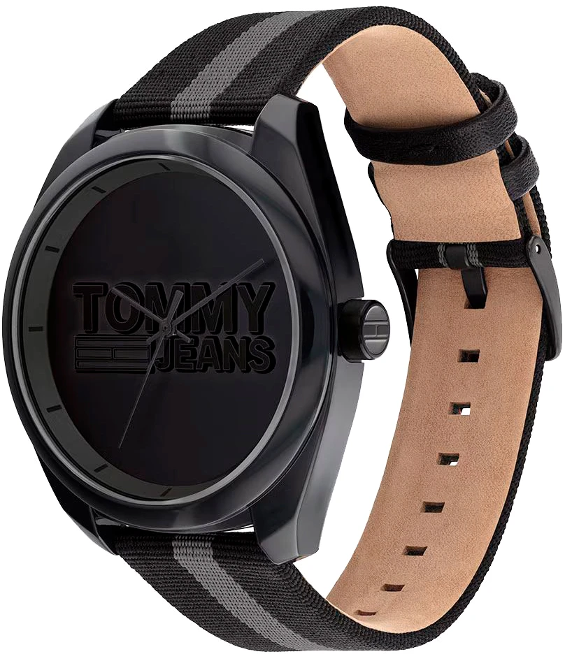 Laikrodis TOMMY HILFIGER 1792039. Kwarcowy, Kolor juoda. Mężczyzna.