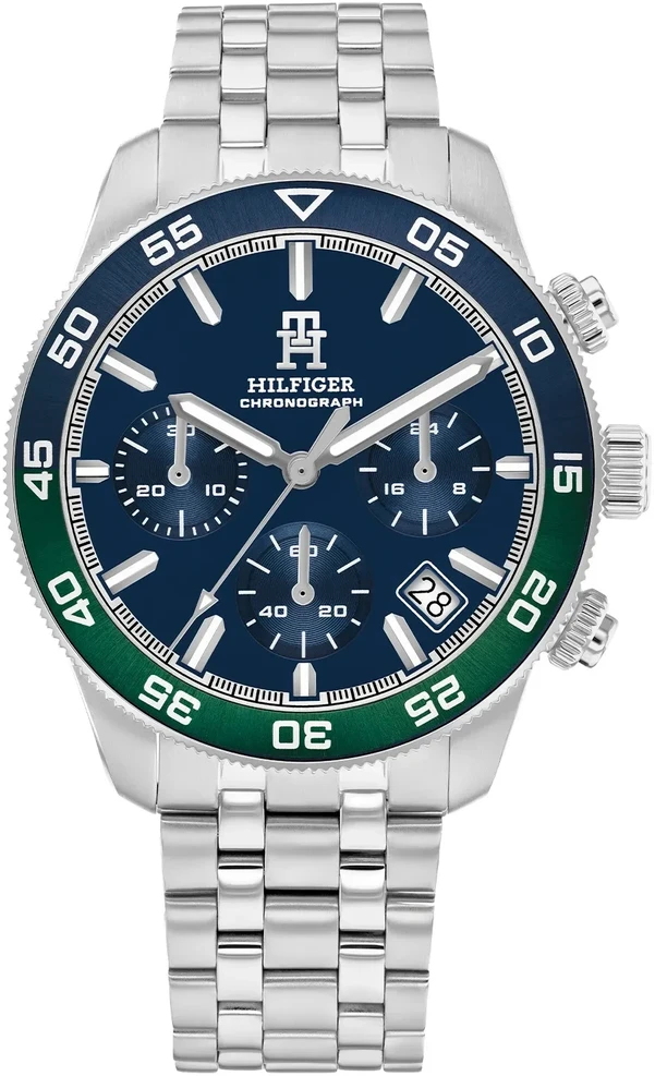 Laikrodis TOMMY HILFIGER 1792185. Kvarcas, Spalva mėlyna. Žmogus.