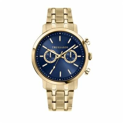 Laikrodis TRUSSARDI R2453147002. Kvarcas, Spalva mėlyna. Žmogus.