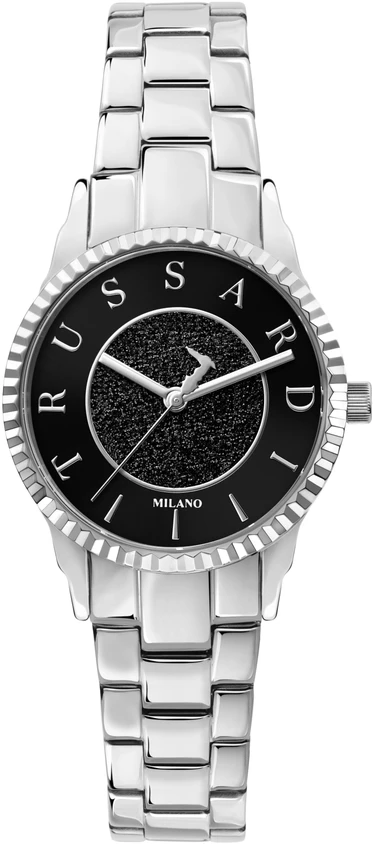 Laikrodis TRUSSARDI R2453144503. Kwarcowy, Kolor juoda. Kobieta.