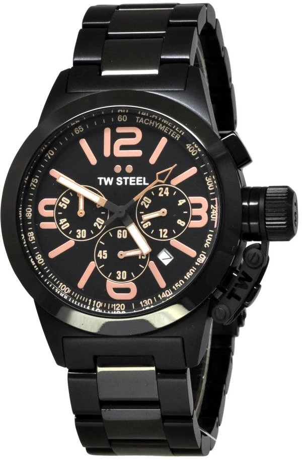 Laikrodis TW STEEL TW312. Kwarcowy, Kolor juoda. Mężczyzna.