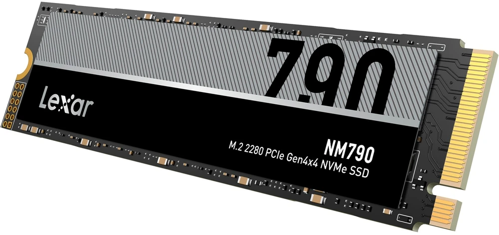 Lexar | SSD | NM790 | 512 GB | SSD form factor M.2 2280 | Solid-state drive sąsaja M.2 NVMe | Skaitymo greitis 7200 MB/s | Rašymo greitis 4400 MB/s