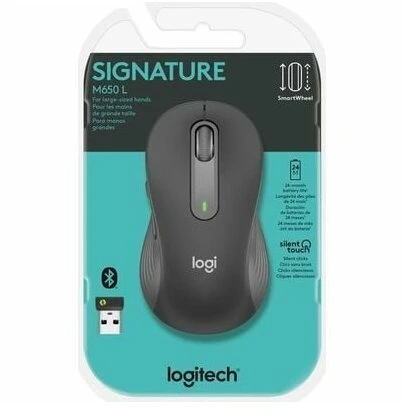 Logitech Belaidė pelė M650 large graphit retail