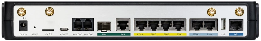 Maršrutizatorius Tinklo Vartai - LANCOM SD-WAN VoIP Vartai 1803VAW-5G 300 Mbps 340x235x130 mm