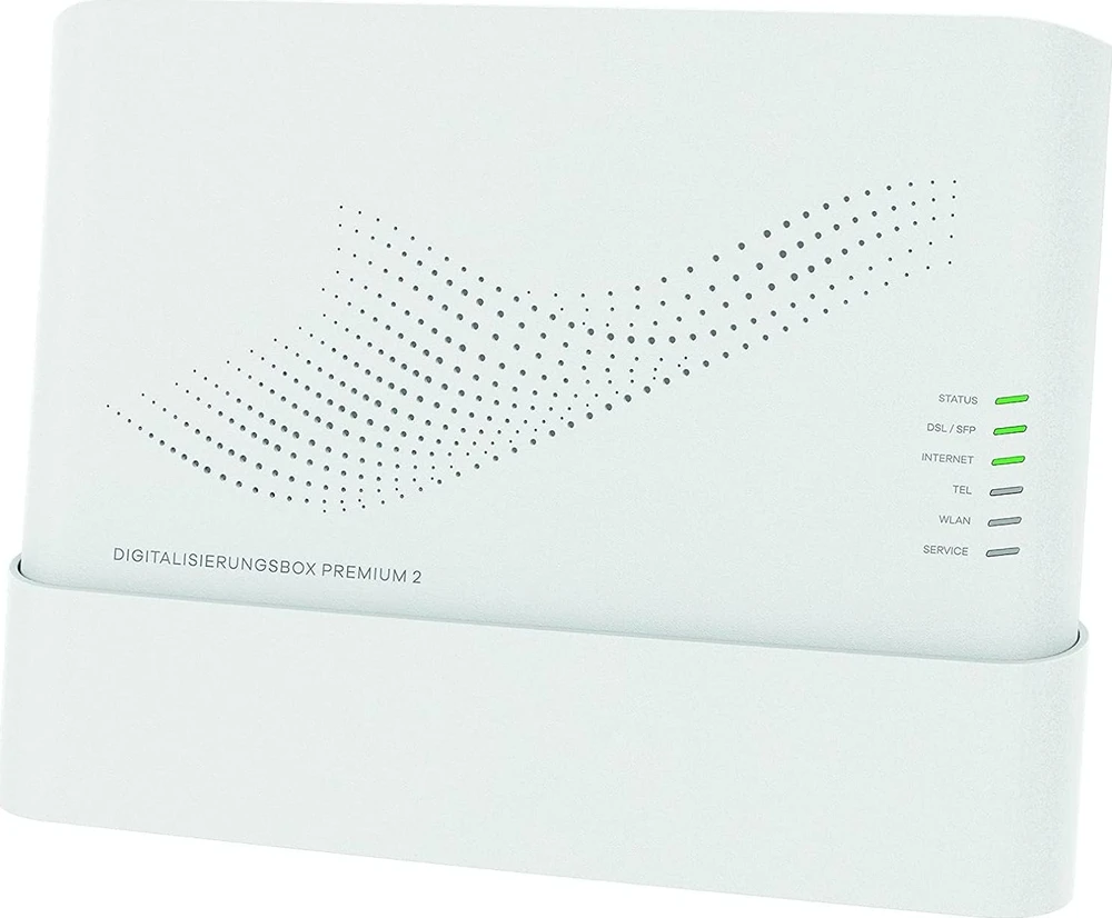 TLM Telekom Premium 2 belaidis maršrutizatorius Greitas eternetas Dviguba juosta (2,4 GHz / 5 GHz) Balta