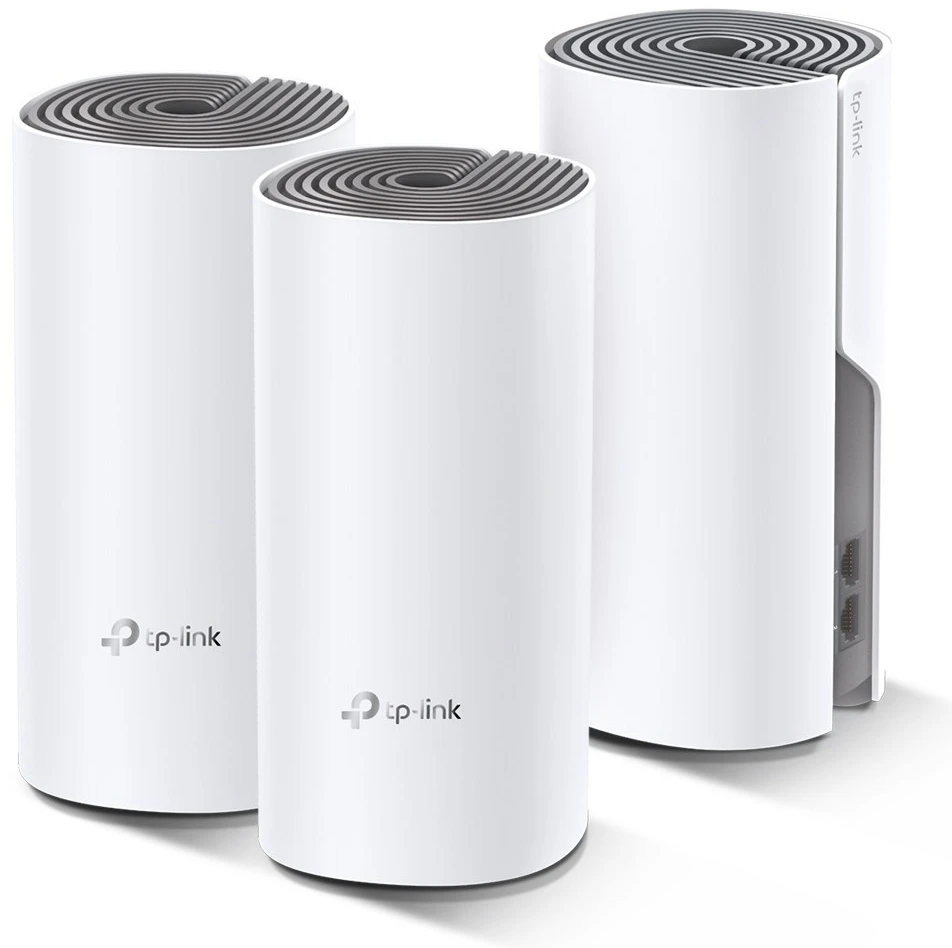 TP-Link Mesh Wi‑Fi sistemos maršrutizatorius AC1200, 3 vnt., Deco E4