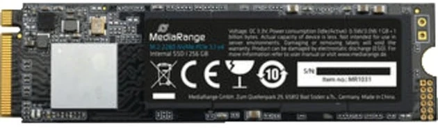 MediaRange M.2 SSD PCIe 3.1 x4 256GB NVMe vidinis diskas