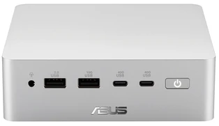 Mini kompiuteris Asus ASUS Ascent QN10 QN10-VQ0008NN Copilot+ PC Snapdragon X2E-88-100 32 GB LPDDR5x-SDRAM 512 GB SSD Windows 11 Pro Sidabrinis
