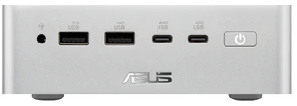 Mini kompiuteris Asus ASUS Ascent QN10 QN10-VQ0008NN Copilot+ PC Snapdragon X2E-88-100 32 GB LPDDR5x-SDRAM 512 GB SSD Windows 11 Pro Sidabrinis