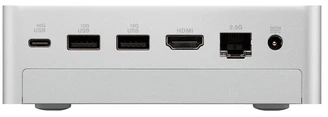 Mini kompiuteris Asus ASUS Ascent QN10 QN10-VQ0008NN Copilot+ PC Snapdragon X2E-88-100 32 GB LPDDR5x-SDRAM 512 GB SSD Windows 11 Pro Sidabrinis