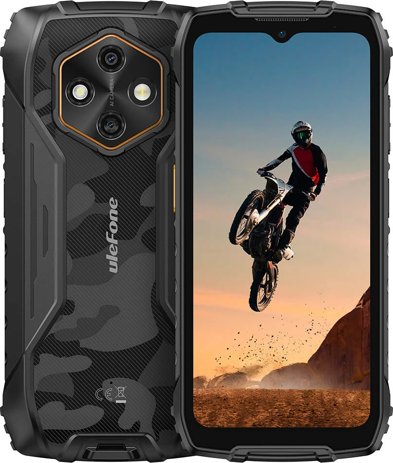 Mobilusis telefonas RUGKING 4 PRO/8/128GB Juodas ULEFONE