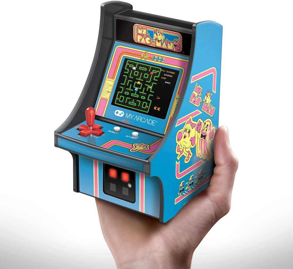 MY ARCADE Žaidimų Konsolė Player Ms Pacman 6.75"