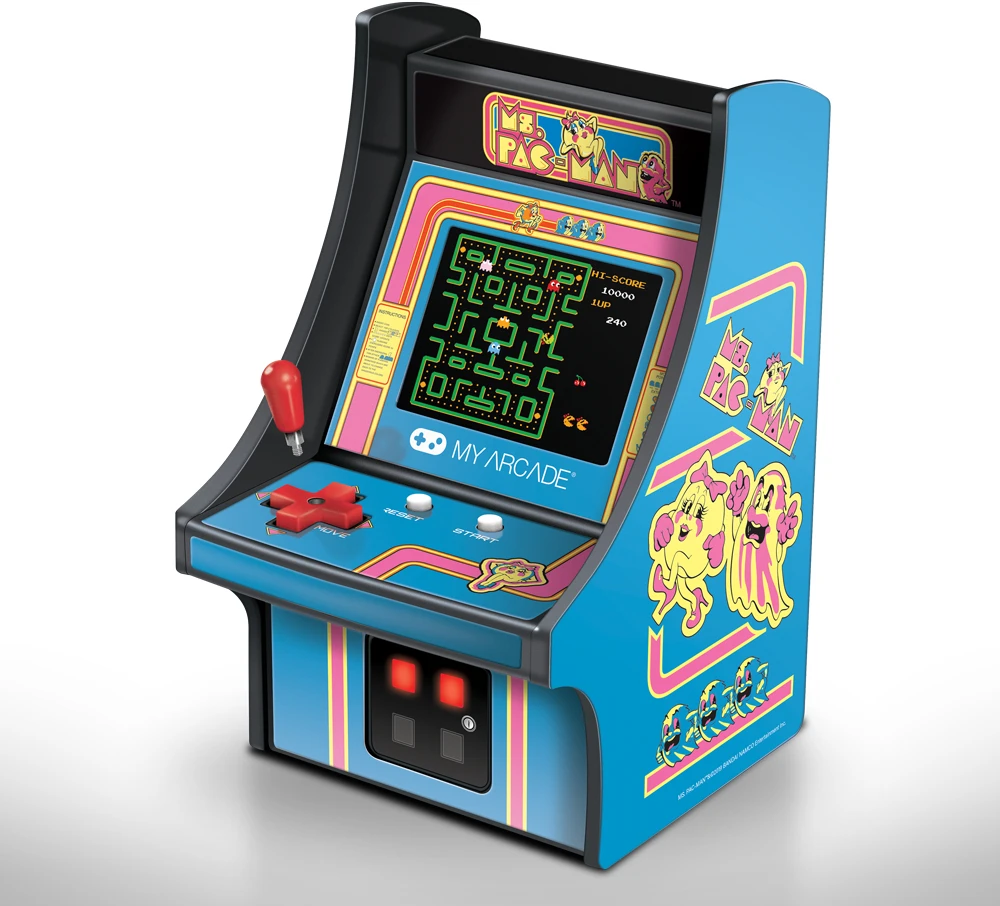 MY ARCADE Žaidimų Konsolė Player Ms Pacman 6.75"