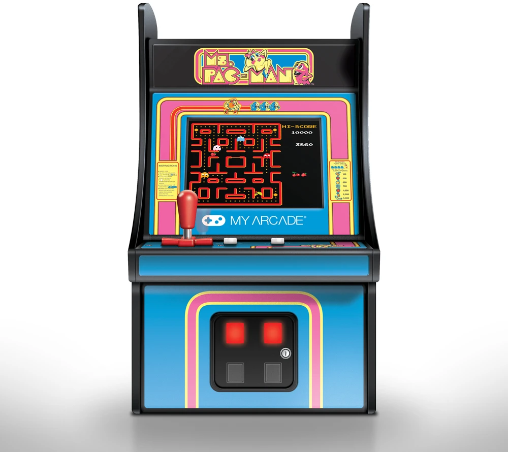MY ARCADE Žaidimų Konsolė Player Ms Pacman 6.75"