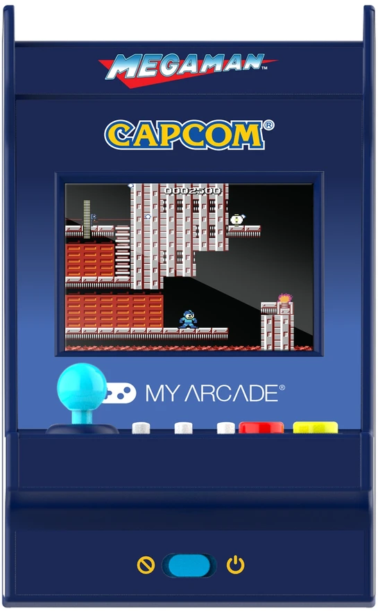 MY ARCADE Mano Arkadinis Nano Grotuvas Megaman 6 Žaidimai 4,5"