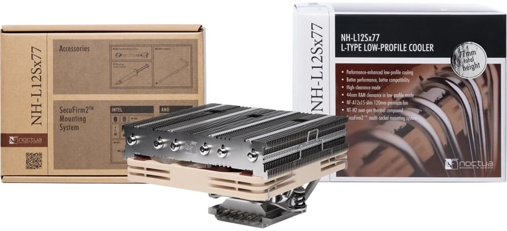 Noctua NH-L12Sx77 (aliuminio/beige, 120 mm)