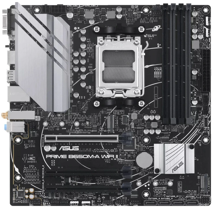 pagrindinė plokštė Asus PRIME B650M-A WIFI II