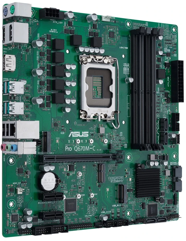 Pagrindinė plokštė Asus Pro Q670M-C-CSM