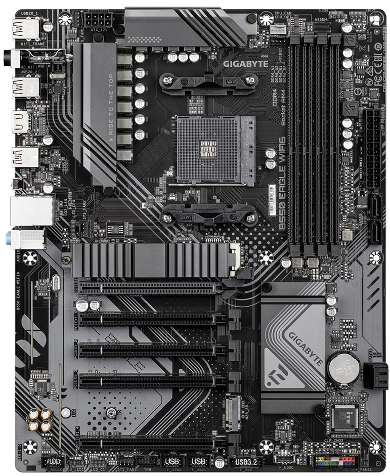 Pagrindinė plokštė Gigabyte Pamatplāksne B550 EAGLE WIFI6 AM4 4 DDR4