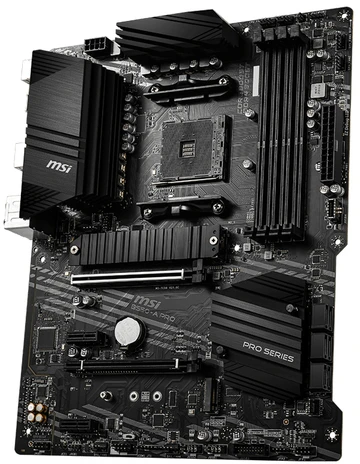 Pagrindinė plokštė MSI Pamatplāksne B550 A-PRO AM4 4DDR4 HDMI/DP M.2 ATX