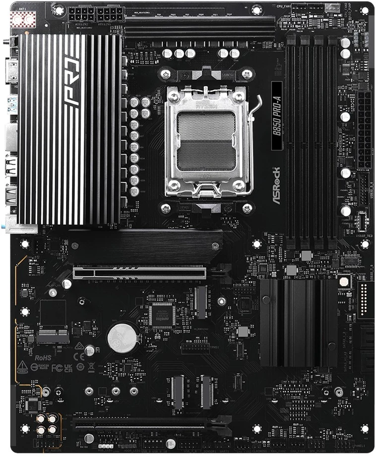 Pagrindinė plokštė Pamatplāksne ASRock B850 PRO-A