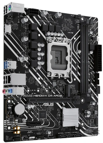 Pagrindinė plokštė Pamatplate Asus PRIME H610M-K D4 ARGB