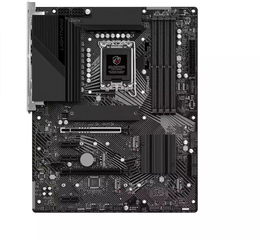 Pagrindinė plokštė ASROCK Intel Z790/LGA1700/ATX/Memory DDR5/Atminties lizdai 4/3xPCI-Express 3.0 1x/1xPCI-Express 4.0 16x/1xPCI-Express 5.0 16x/4xM.2/1xHDMI/1xAudio-In/1xAudio-Out/1xMikrofonas/1xUSB 2.0/6xUSB 3.2/1xUSB-C/1xRJ45