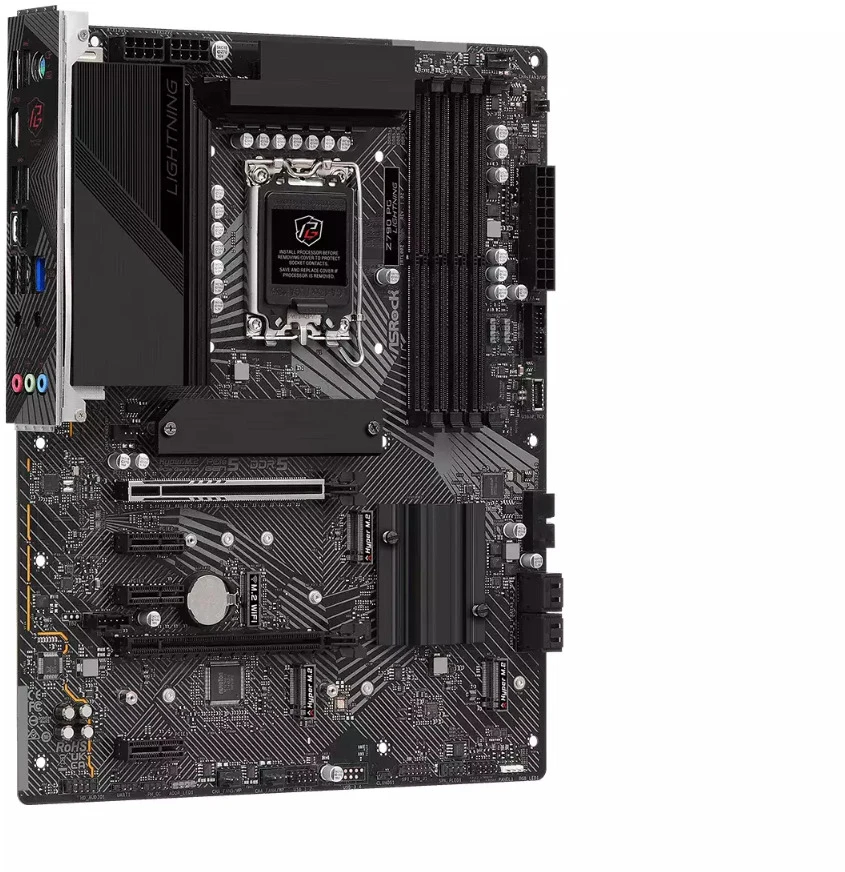 Pagrindinė plokštė ASROCK Intel Z790/LGA1700/ATX/Memory DDR5/Atminties lizdai 4/3xPCI-Express 3.0 1x/1xPCI-Express 4.0 16x/1xPCI-Express 5.0 16x/4xM.2/1xHDMI/1xAudio-In/1xAudio-Out/1xMikrofonas/1xUSB 2.0/6xUSB 3.2/1xUSB-C/1xRJ45