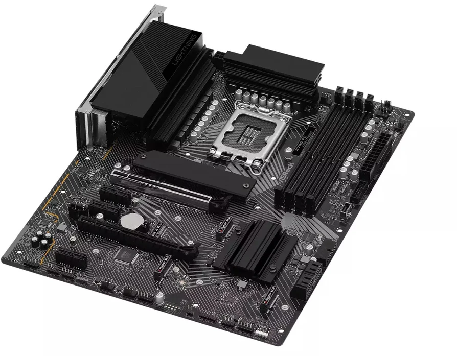 Pagrindinė plokštė ASROCK Intel Z790/LGA1700/ATX/Memory DDR5/Atminties lizdai 4/3xPCI-Express 3.0 1x/1xPCI-Express 4.0 16x/1xPCI-Express 5.0 16x/4xM.2/1xHDMI/1xAudio-In/1xAudio-Out/1xMikrofonas/1xUSB 2.0/6xUSB 3.2/1xUSB-C/1xRJ45