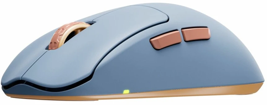 Pelė Cherry XTRFY M68 Wireless (hellblau/kupfer)