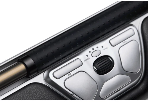 Pelės Contour Contour RollerMouse Raudonas Max su laidu + rankos atrama