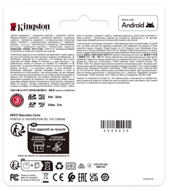PNY Kingston Technology atminties kortelė 128GB Micro SDXC Industrial C10 A1 pSLC vienkartinis pakavimas be adapterio