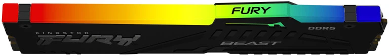 RAM Atmiņa Kingston Fury Beast RGB, DDR5, 16 GB, 5600MHz, CL36 (KF556C36BBEA-16)