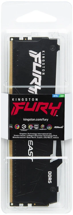 RAM Atmiņa Kingston Fury Beast RGB, DDR5, 16 GB, 5600MHz, CL36 (KF556C36BBEA-16)