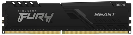 RAM Atmintis Kingston Fury Beast, DDR4, 64 GB, 3600MHz, CL18 (KF436C18BBK4/64)