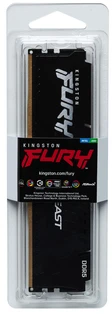 RAM Atmintis Kingston Fury Beast, DDR5, 32 GB, 6000MHz, CL36 (KF560C36BBE-32)