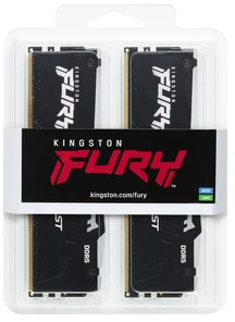 RAM Atmintis Kingston Fury Beast RGB, DDR5, 16 GB, 5600MHz, CL40 (KF556C40BBAK2-16)