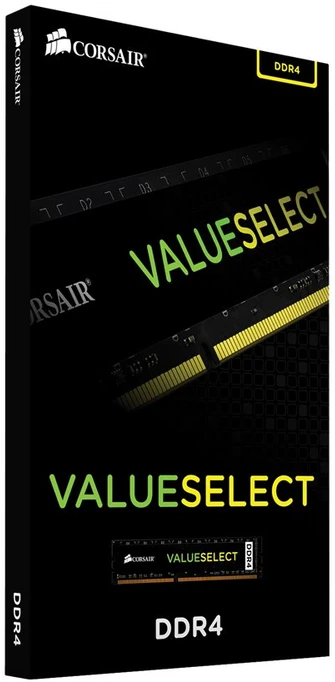 RAM Corsair DDR4 VALUESELECT 8GB/2400 1x288 DIMM 1.20V CL16-16-16-39