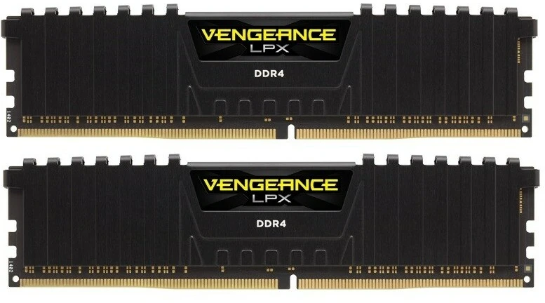 RAM Corsair DDR4 Vengeance LPX atmintis 16GB/2666(2*8GB) CL16-18-18-35 1,20V XMP 2.0 Juodas
