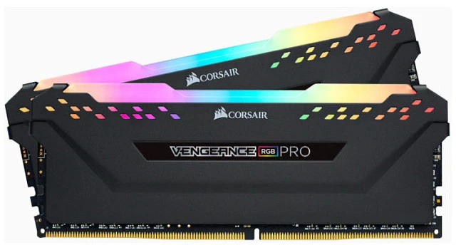 RAM Corsair DDR4 Vengeance RGB PRO atmintis 32GB/3200 (2*16GB) Juodas CL16