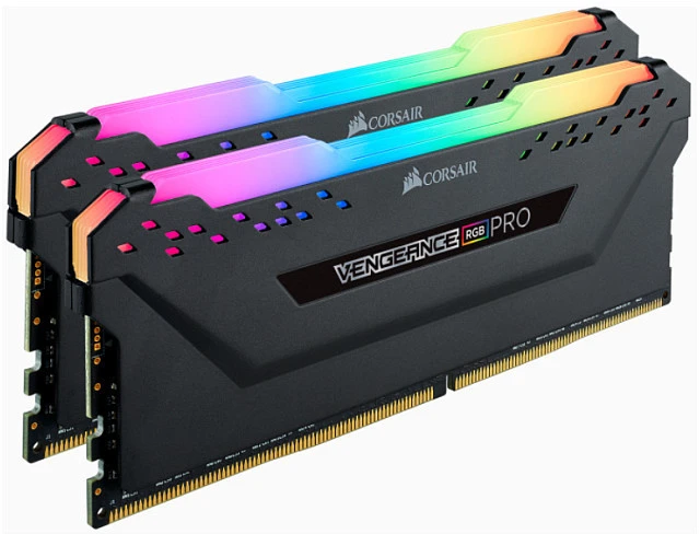 RAM Corsair DDR4 Vengeance RGB PRO atmintis 32GB/3200 (2*16GB) Juodas CL16