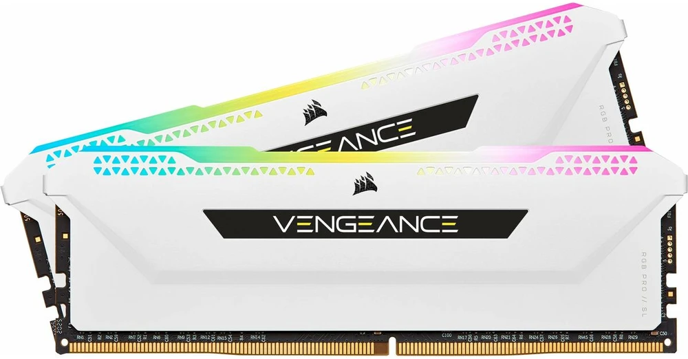 RAM DDR4 16GB PC 3200 CL16 CORSAIR VENGEANCE RGB komplektas (2x8GB) retail