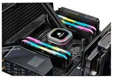 RAM DDR4 32GB PC 3200 CL16 CORSAIR KIT (2x16GB) VENGEANCE RGB mažmeninė pakuotė