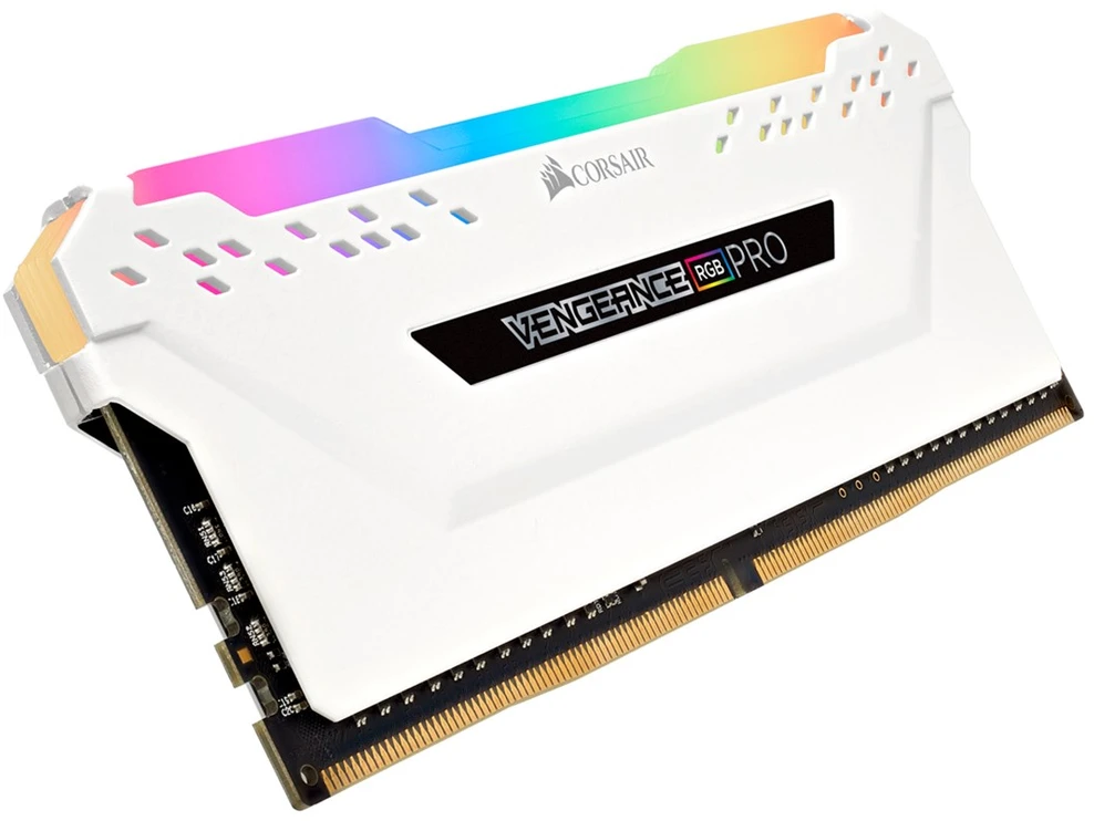 RAM DDR4 32GB PC 3200 CL16 CORSAIR KIT (2x16GB) VENGEANCE RGB W mažmeninė pakuotė