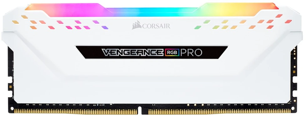 RAM DDR4 32GB PC 3200 CL16 CORSAIR KIT (2x16GB) VENGEANCE RGB W mažmeninė pakuotė